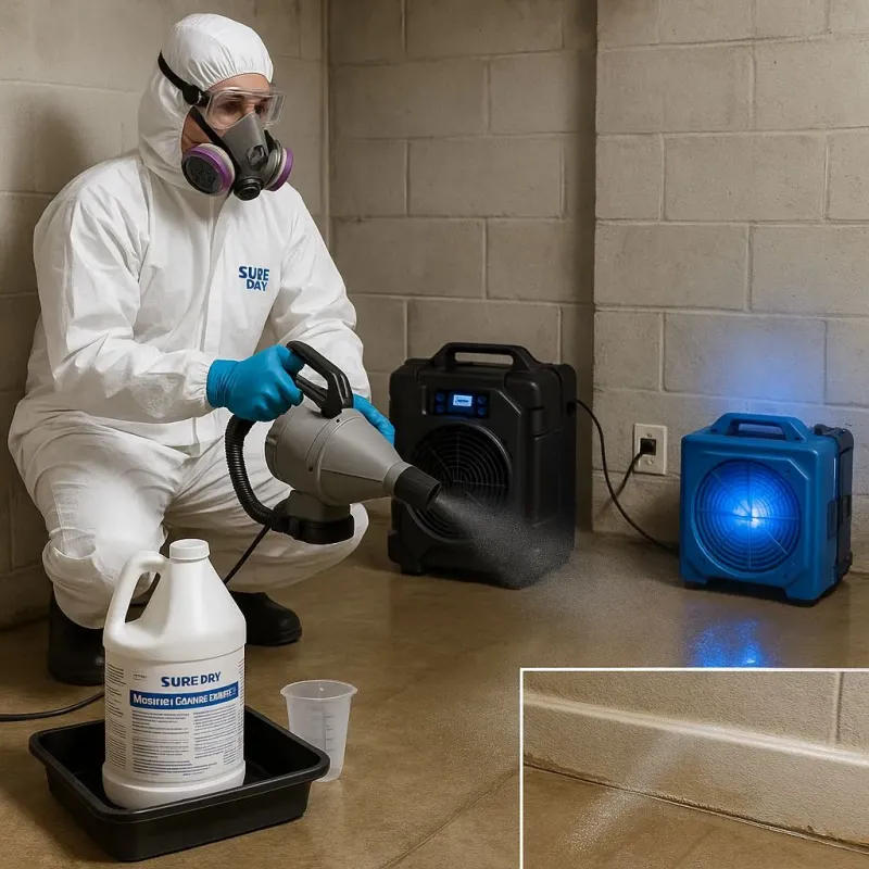 Sanitization and Odor Removal process in Big Lake, MN